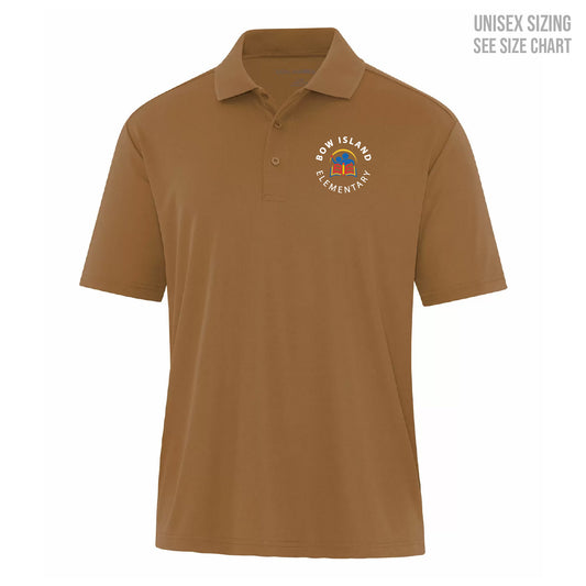 Bow Island Elementary ADULT Polo Shirt (BOWT003-ATCS365)