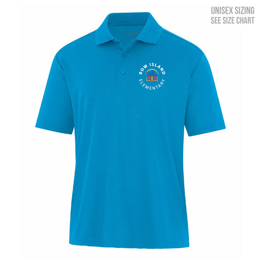 Bow Island Elementary ADULT Polo Shirt (BOWT003-ATCS365)