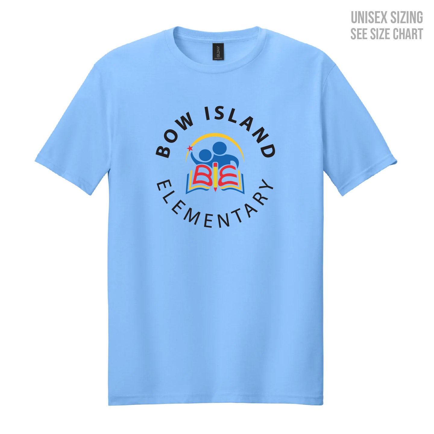 Bow Island Elementary ADULT T-Shirt (BOWT001-64000)