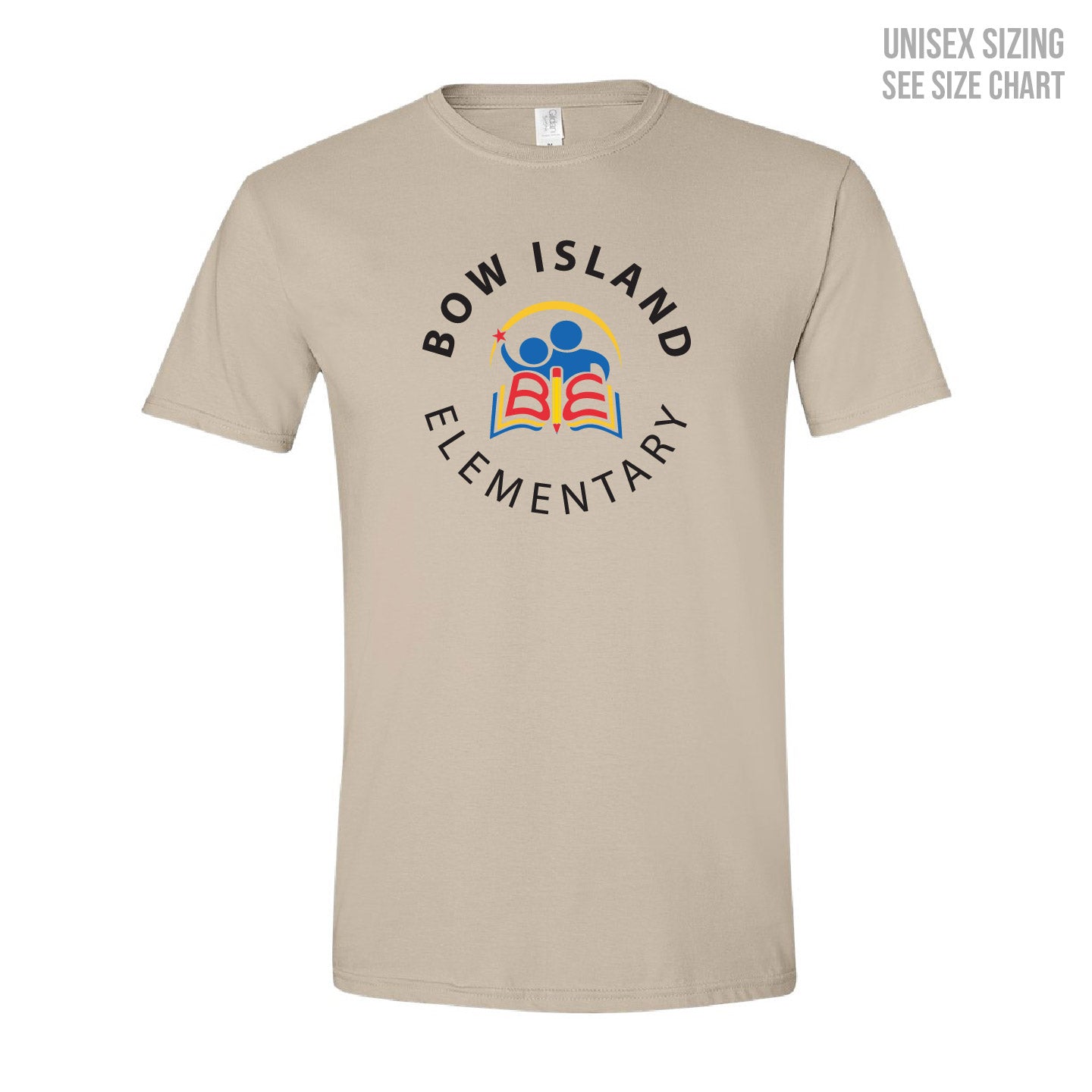 Bow Island Elementary ADULT T-Shirt (BOWT001-64000)