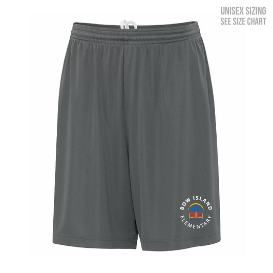Bow Island Elementary ADULT Pocketed Sport Shorts (BOWT003-S357P)