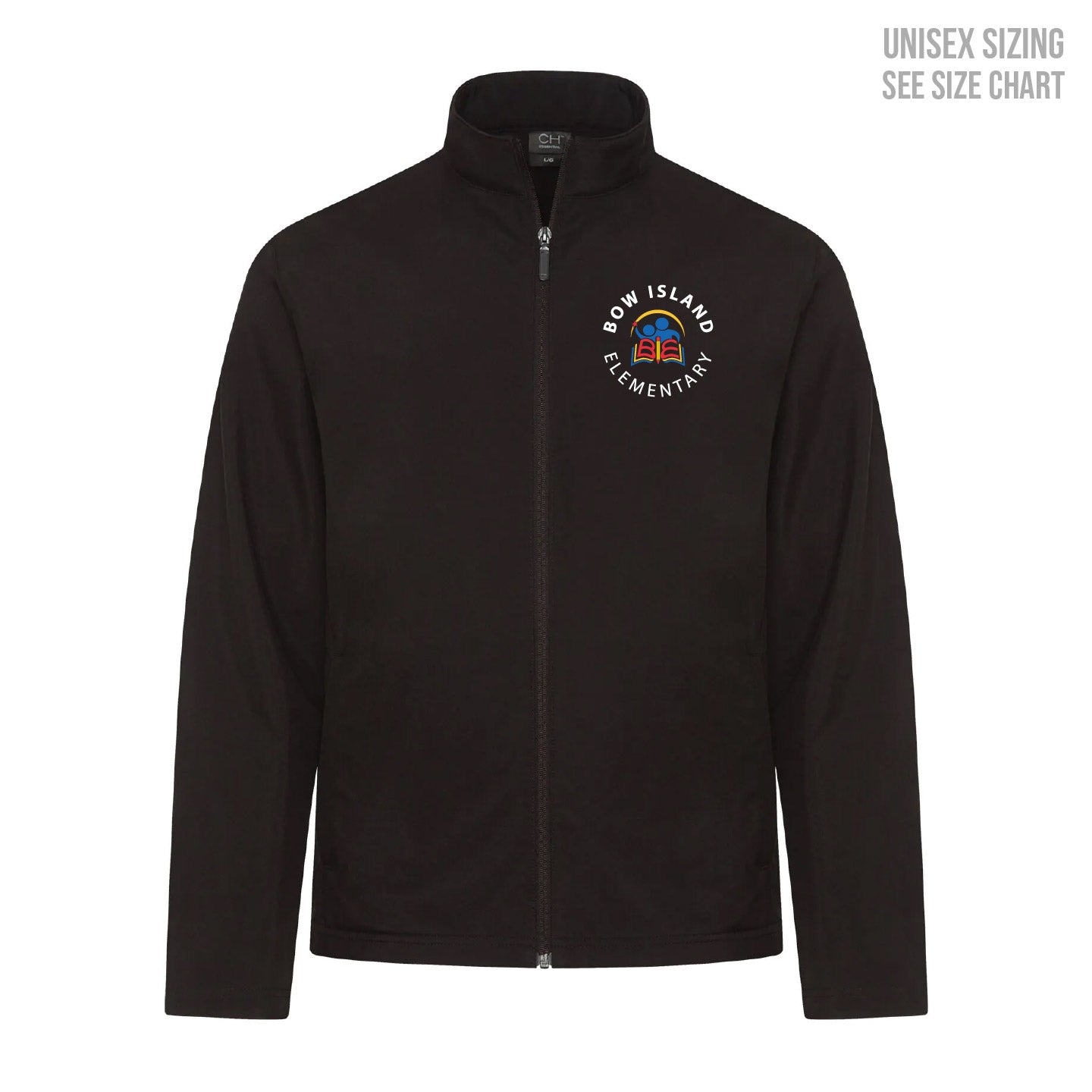 Bow Island Elementary ADULT Lightweight Jacket (BOWT003-J7610)