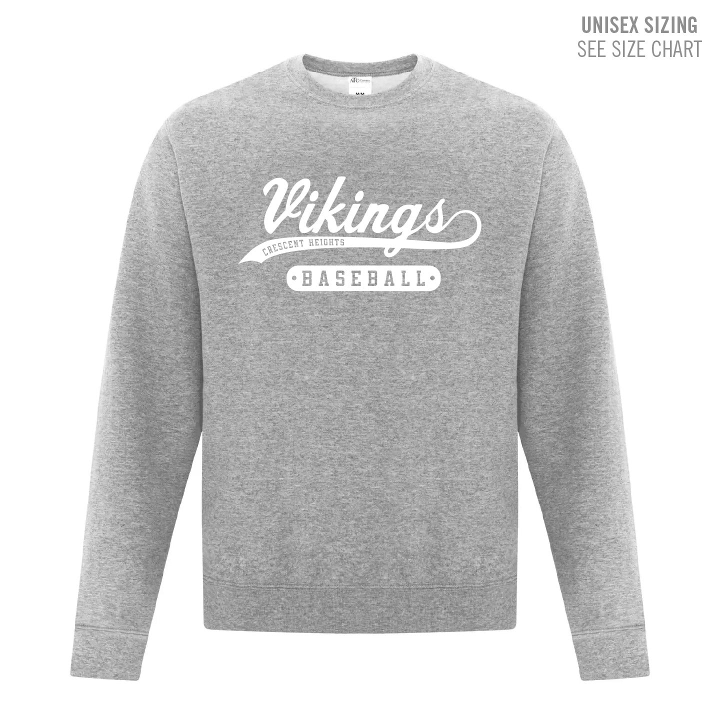 CHHS Baseball Unisex Crewneck Sweatshirt (CHBBT001-F2400)