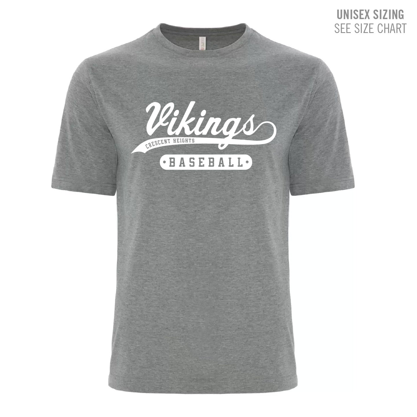 CHHS Baseball Eurospun ADULT T-Shirt (CHBBT001-ATC8000)
