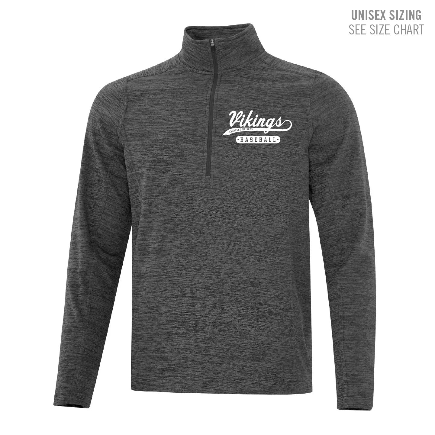 CHHS Baseball 1/4 Zip Unisex Pullover (CHBBT002-F2022)
