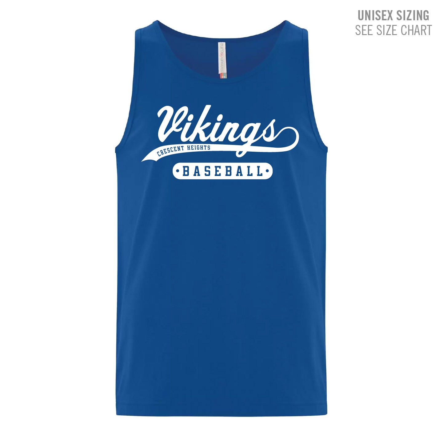 CHHS Baseball Unisex Tank (CHBBT001-ATC8004)