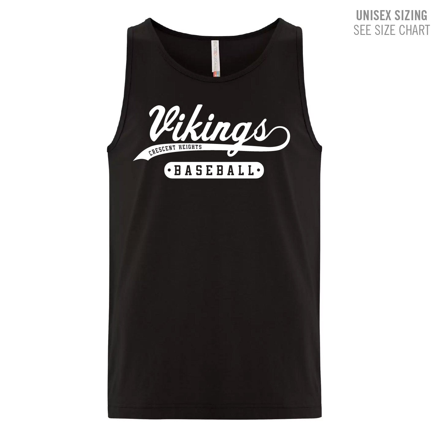 CHHS Baseball Unisex Tank (CHBBT001-ATC8004)