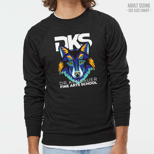 Dr. Ken Sauer Fine Arts ADULT Lightweight Crewneck (DKST007-SS1000C)