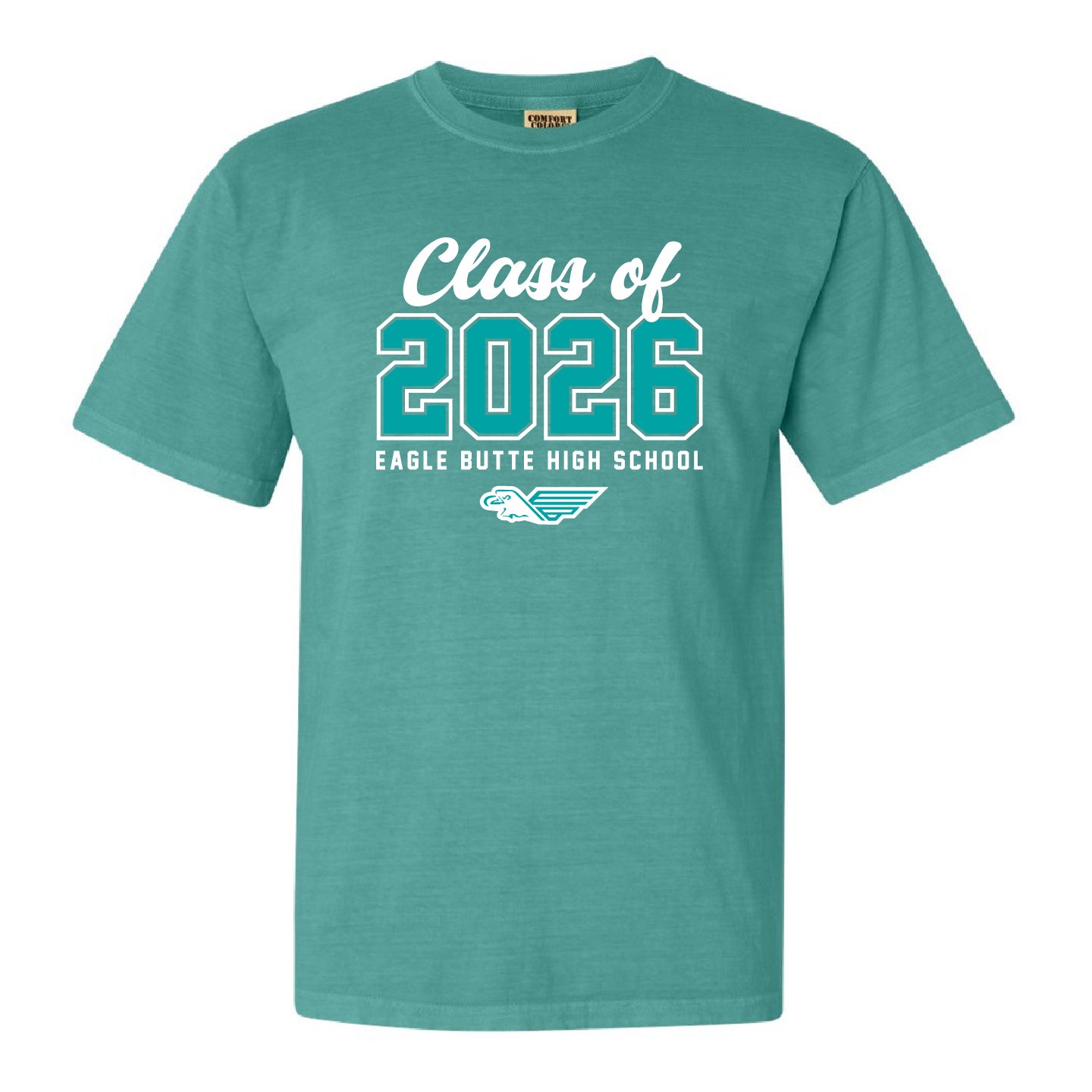 EBHS Grad 2026 Retro Dyed Unisex Ringspun T-Shirt (EBGR26T001-1717)