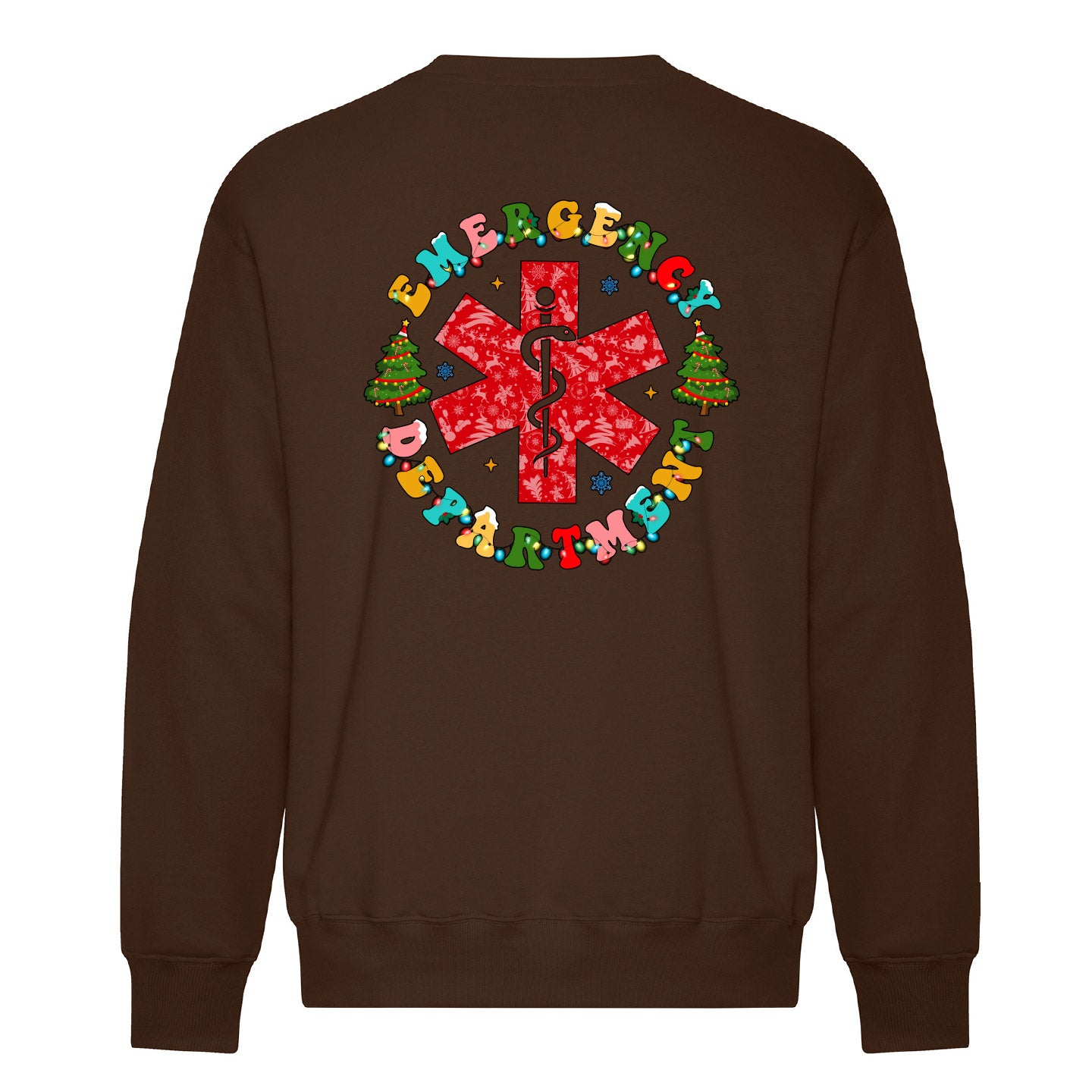 ER Two Print Christmas UNISEX Crewneck Sweatshirt (ERNT003/004-KOI2240)