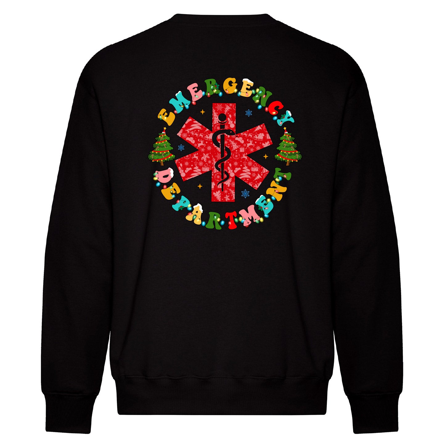 ER Two Print Christmas UNISEX Crewneck Sweatshirt (ERNT003/004-KOI2240)