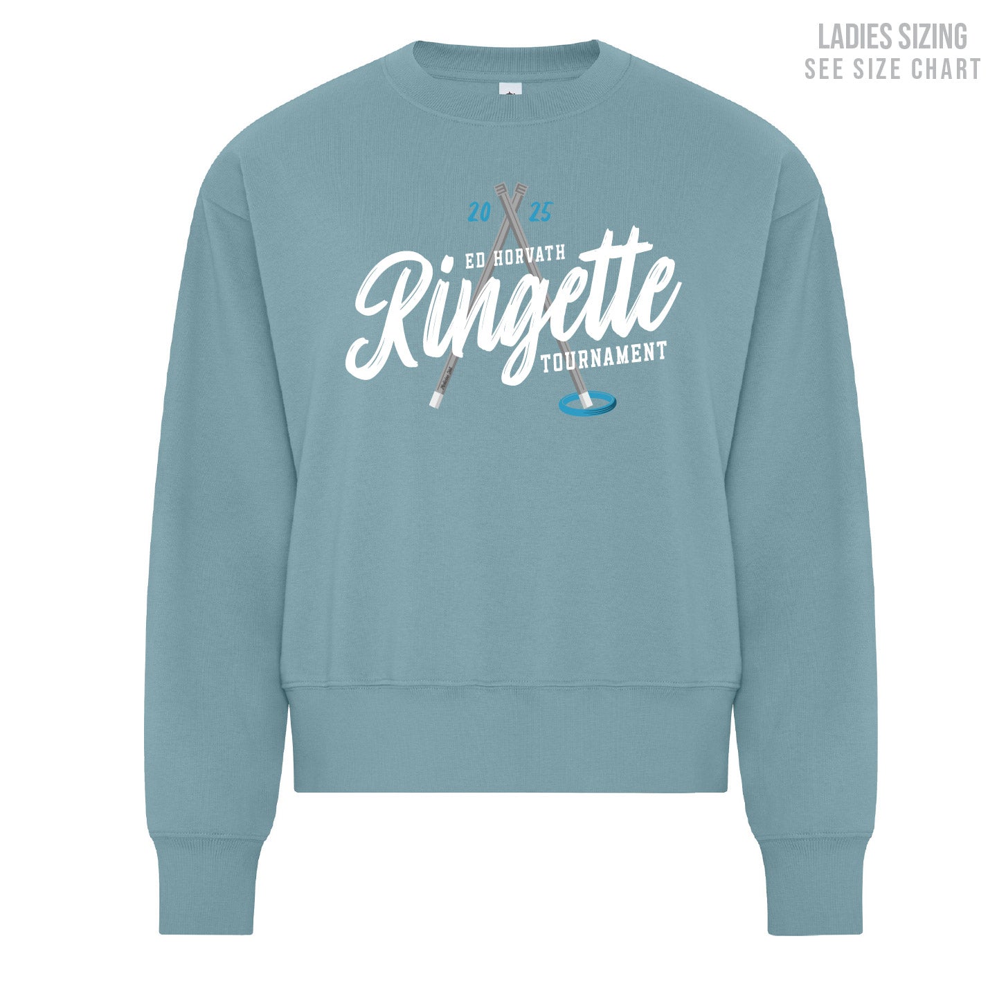 Ed Horvath LADIES Cropped Sweatshirt (EH25T001-KOI2240L)