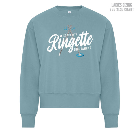 Ed Horvath LADIES Cropped Sweatshirt (EH25T001-KOI2240L)