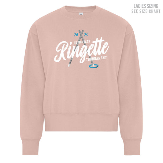 Ed Horvath LADIES Cropped Sweatshirt (EH25T001-KOI2240L)