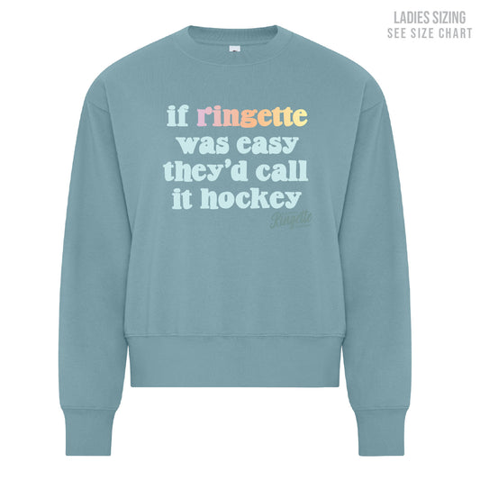 Ed Horvath Saying LADIES Cropped Sweatshirt (EH25T002-KOI2240L)