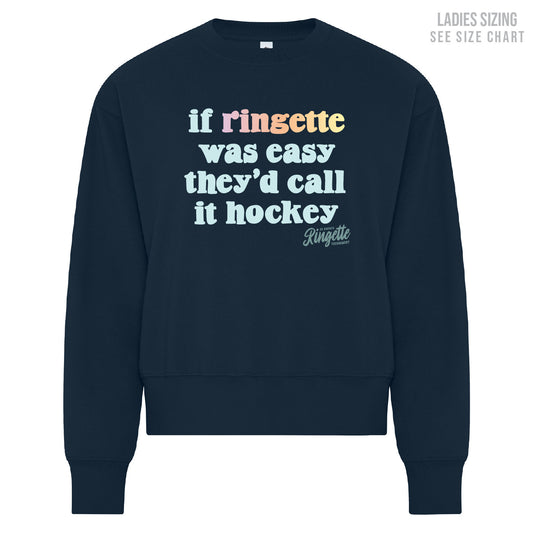 Ed Horvath Saying LADIES Cropped Sweatshirt (EH25T002-KOI2240L)