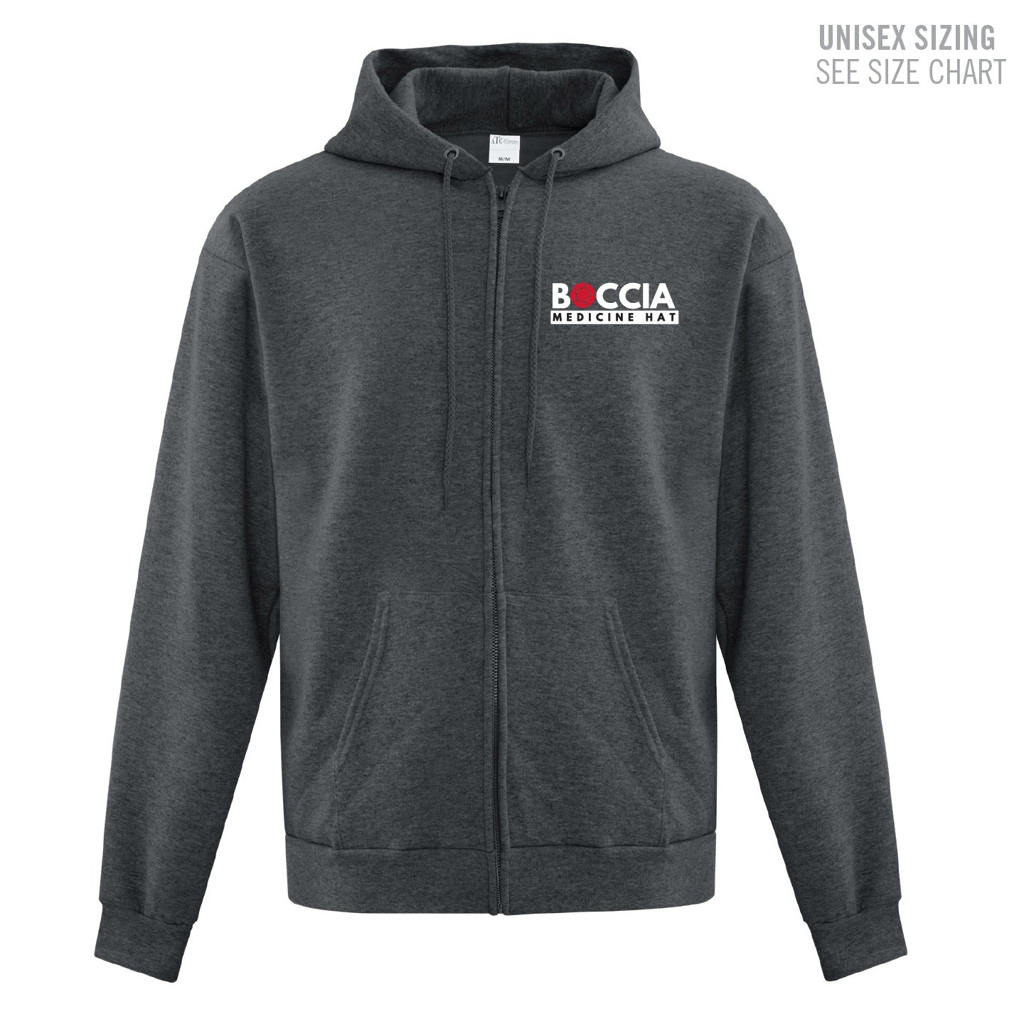 MHASR Boccia Unisex Zip-Up Hoodie (MHASRT014/015-F2600)