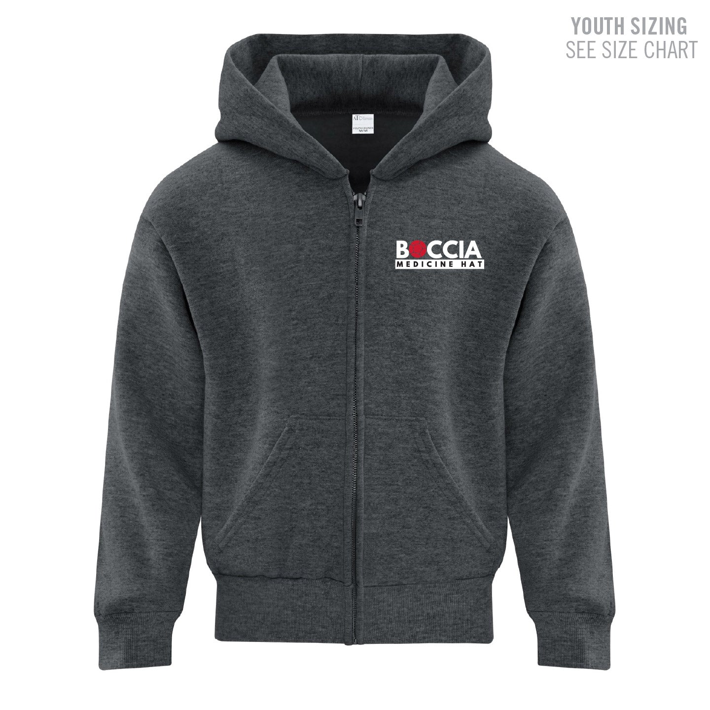 MHASR Boccia YOUTH Zip Up Hoodie (MHASRT014/015-Y2600)