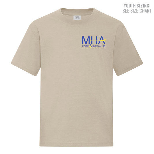 MHASR YOUTH Earth Wash T-Shirt  (MHASRT003/004-ATC6040Y)