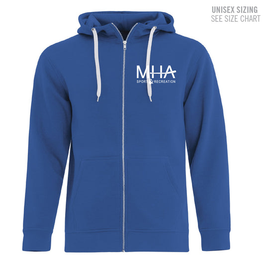 MHASR Unisex Zip-Up Hoodie (MHASRT016/17-F2018)