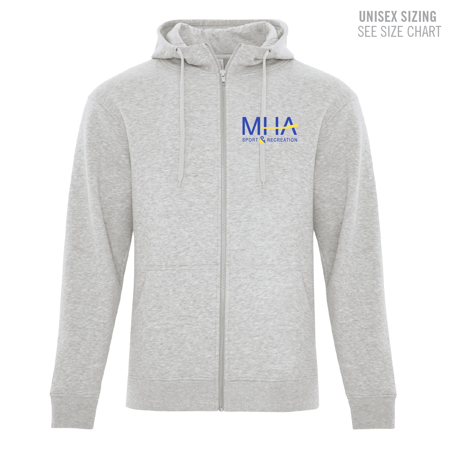 MHASR Unisex Zip-Up Hoodie (MHASRT003/004-F2018)