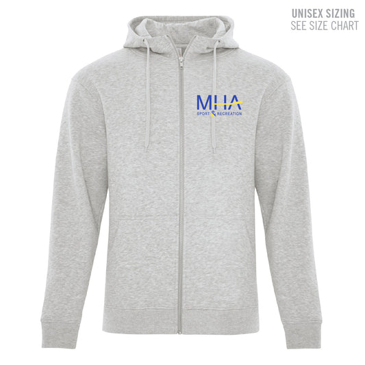 MHASR Unisex Zip-Up Hoodie (MHASRT003/004-F2018)