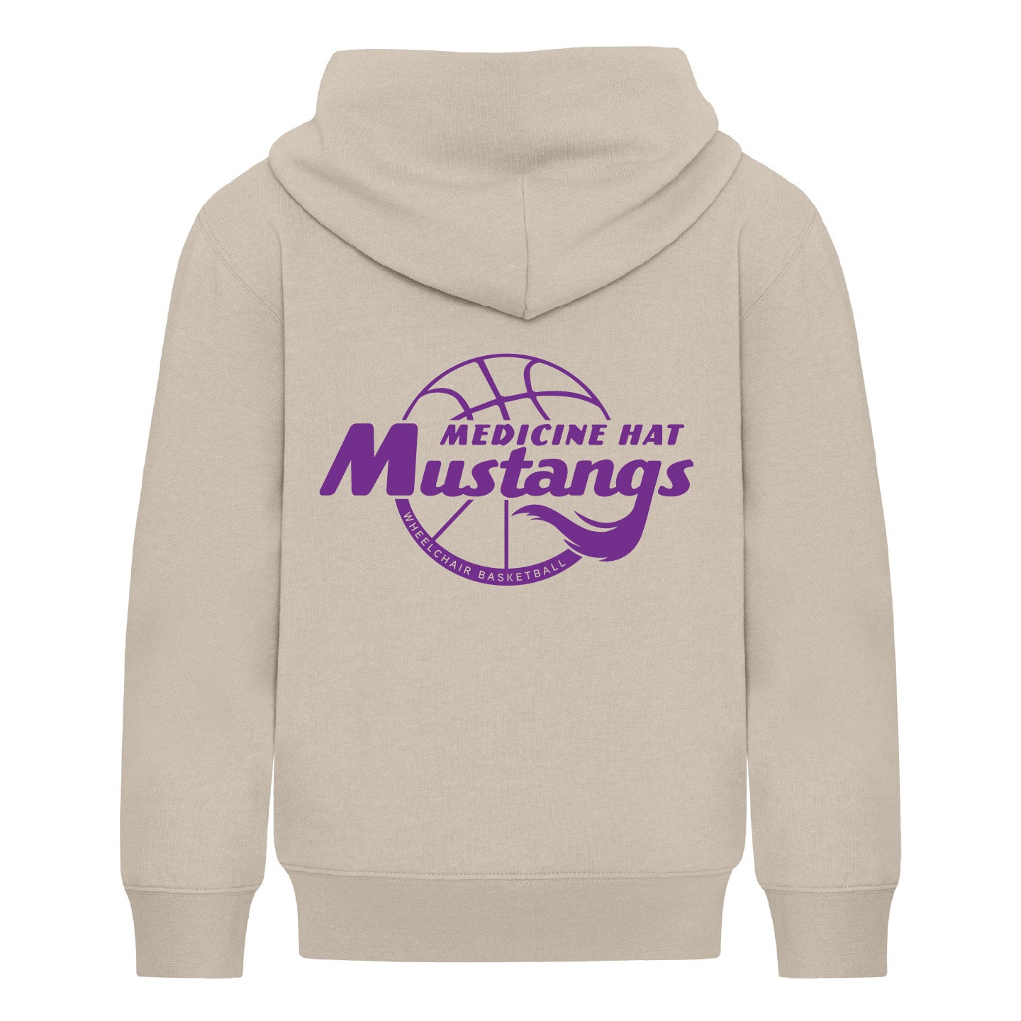 MHASR Mustangs YOUTH Zip Up Hoodie (MHASRT020/021-Y2600)