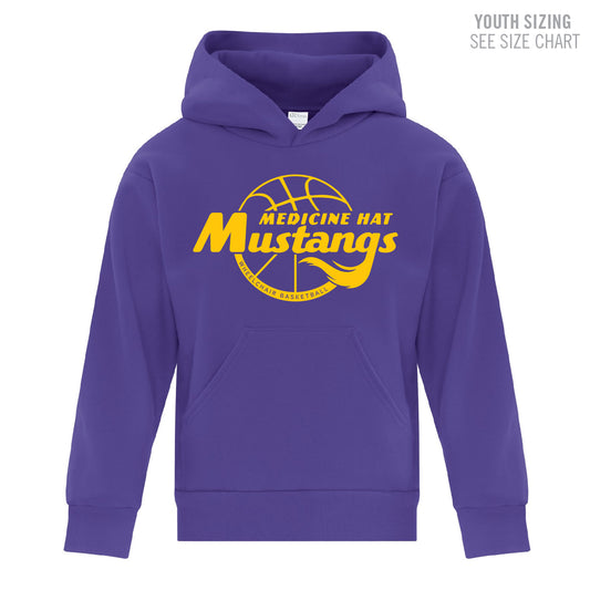 MHASR Mustangs YOUTH Pullover Hoodie (MHASRT0022-Y2500)