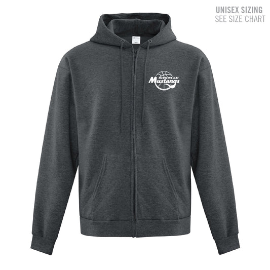 MHASR Mustangs Unisex Zip-Up Hoodie (MHASRT016/017-F2600)
