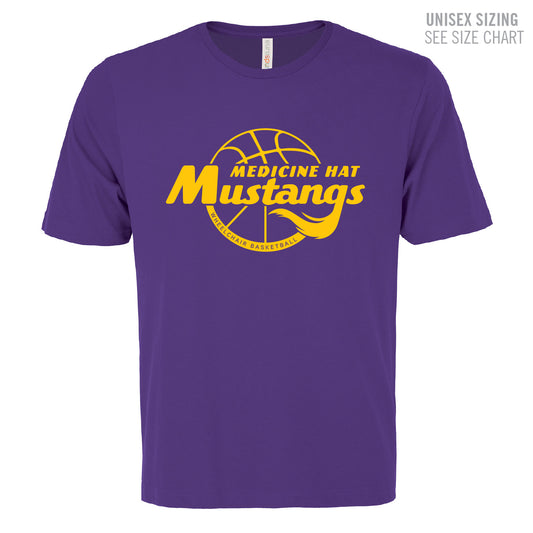 MHASR Mustangs Ringspun Unisex T-Shirt (MHASRT022-8000)