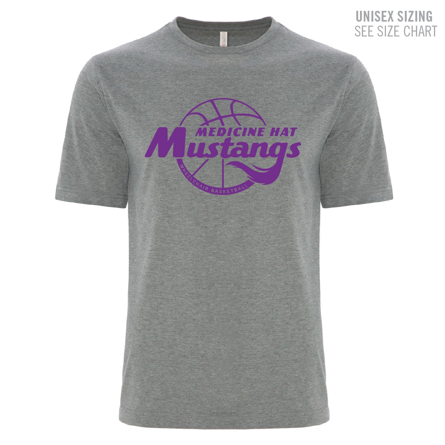 MHASR Mustangs Ringspun Unisex T-Shirt (MHASRT021-8000)