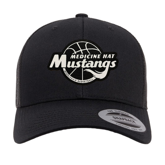 MHASR Mustangs Patched Trucker Hat (MHASRP003-6606)