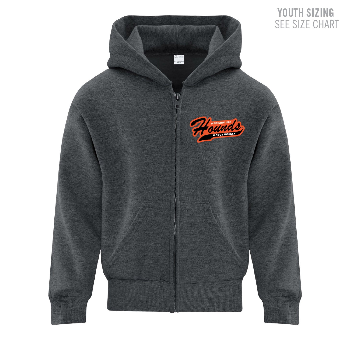 MHASR MH-Hounds YOUTH Zip Up Hoodie (MHASRT027/028-Y2600) – merchee.ca