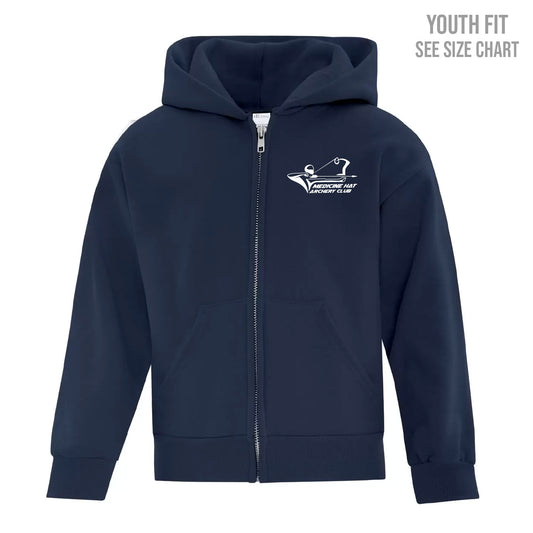 MH Archery Club YOUTH Zip Up Hoodie (MHACT001/004-Y2600)