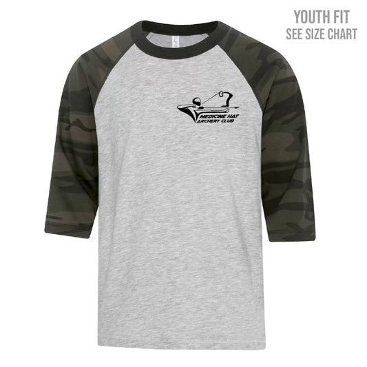 MH Archery Club YOUTH Baseball Tee (MHACT003-ATC0822Y)