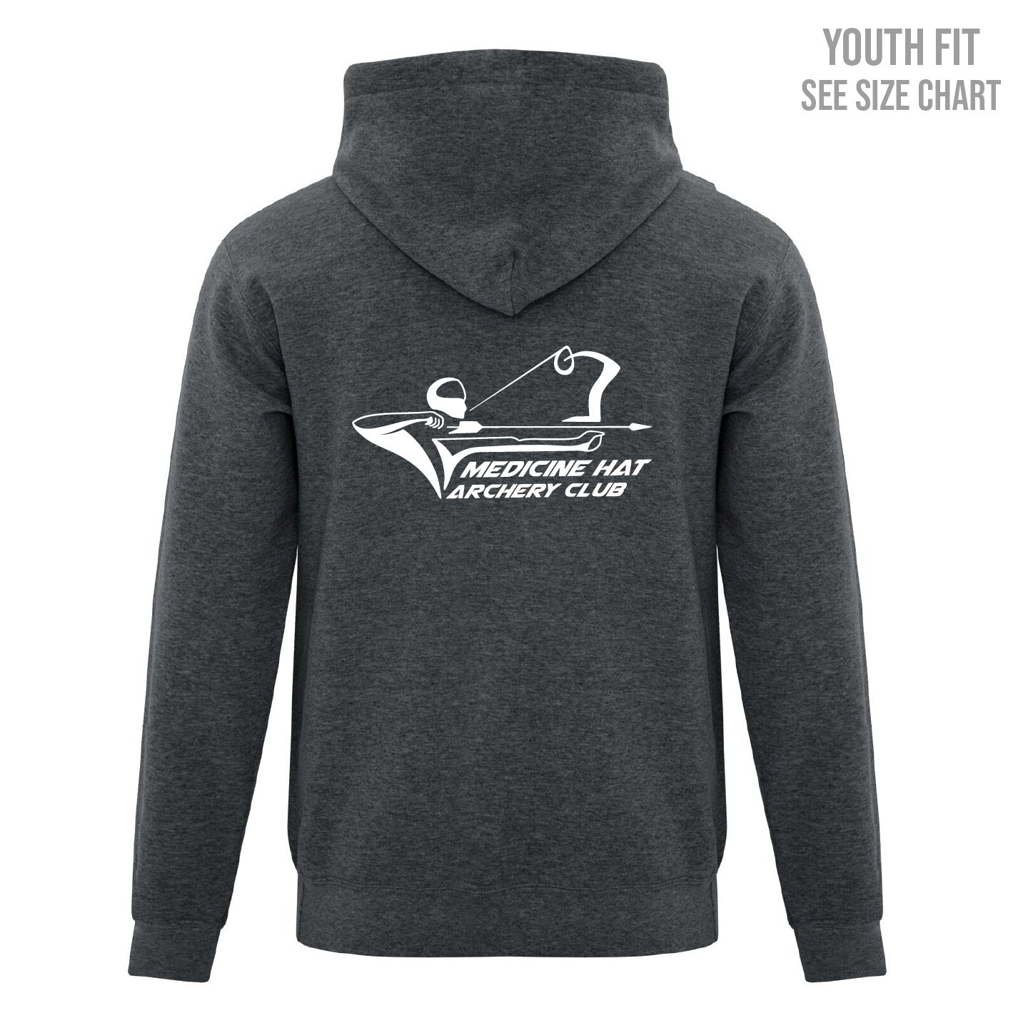 MH Archery Club YOUTH Zip Up Hoodie (MHACT001/004-Y2600)