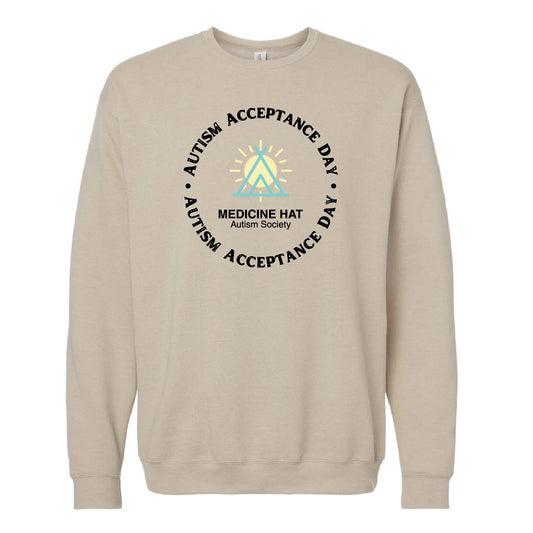 MH Autism Society Adult Crewneck Sweatshirt (MHAST003/004-18000)