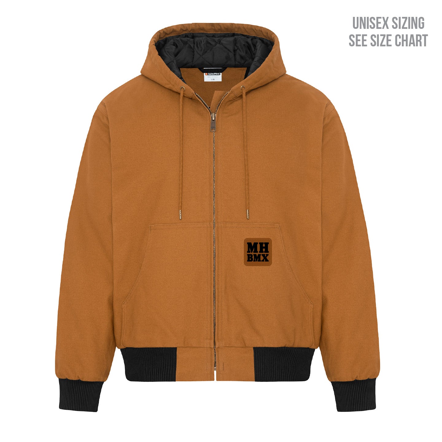 MH BMX Unisex Hooded Bomber Jacket (BMXP001/T004-WeRK7645)