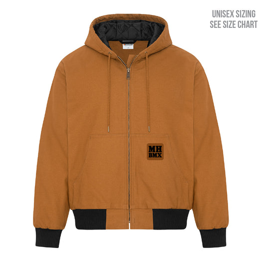 MH BMX Unisex Hooded Bomber Jacket (BMXP001/T004-WeRK7645)