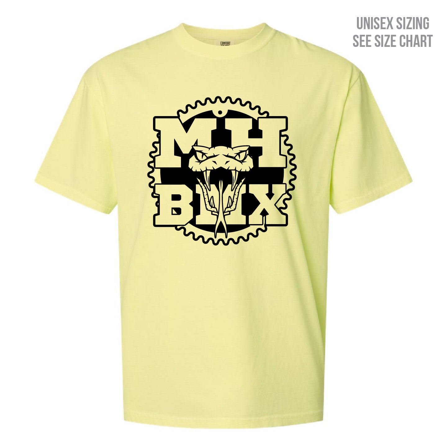 MH BMX Retro Dyed Unisex Ringspun T-Shirt (BMXT004-1717)