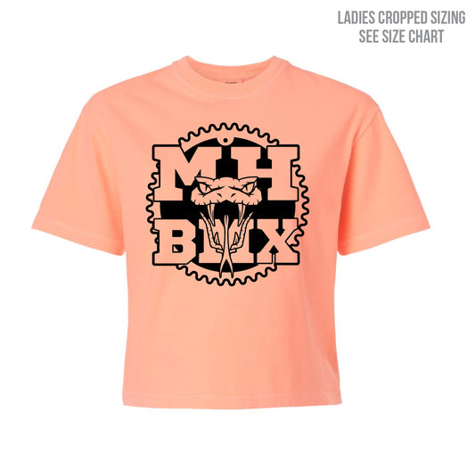 MH BMX Ladies Cropped T-Shirt (BMXT004-3023CL)