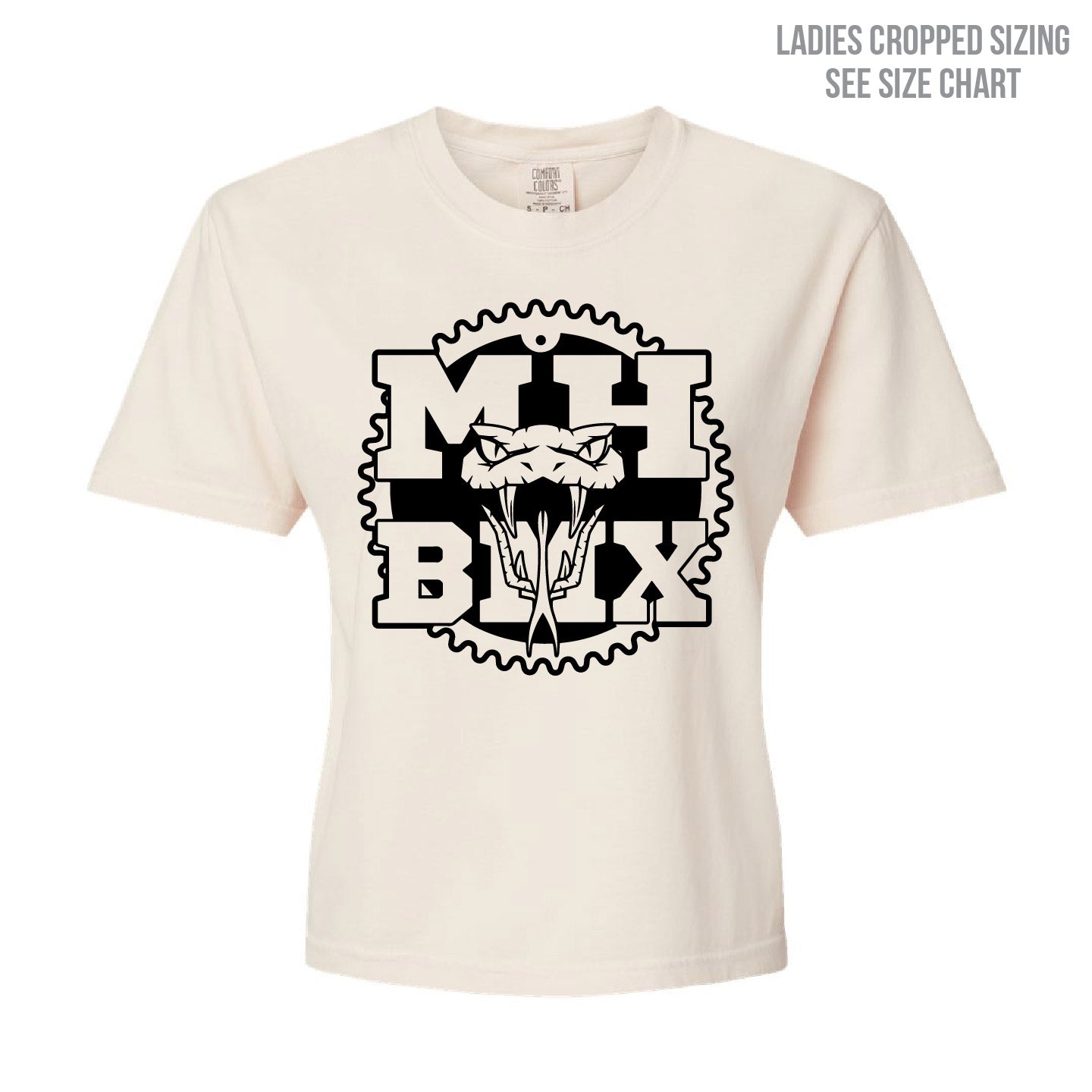 MH BMX Ladies Cropped T-Shirt (BMXT004-3023CL)