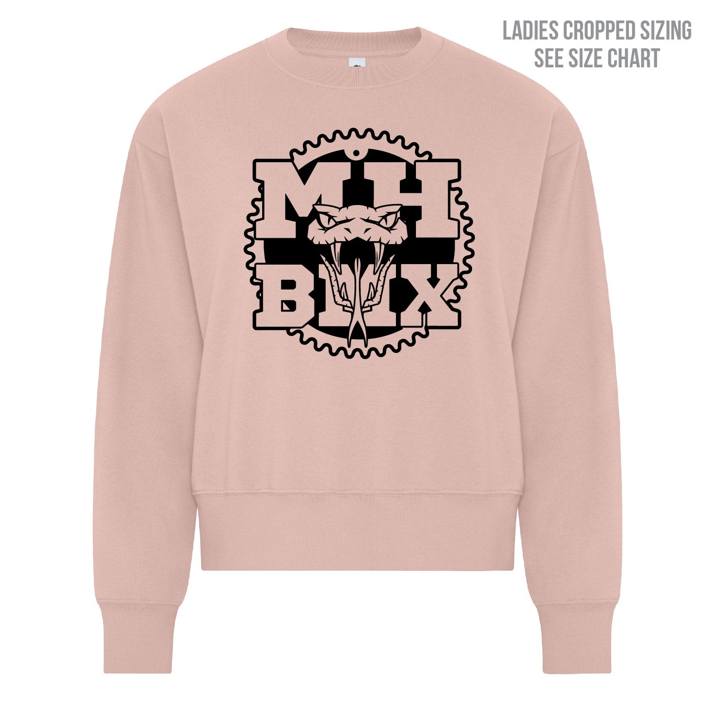 MH BMX LADIES Cropped Sweatshirt (BMXT004-KOI2240L)