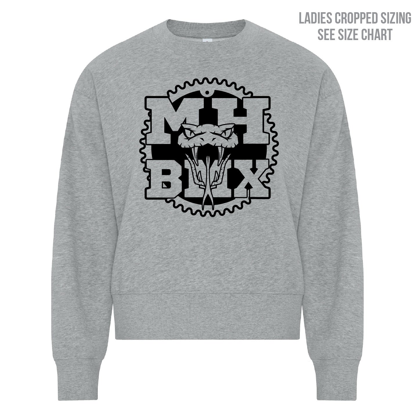 MH BMX LADIES Cropped Sweatshirt (BMXT004-KOI2240L)