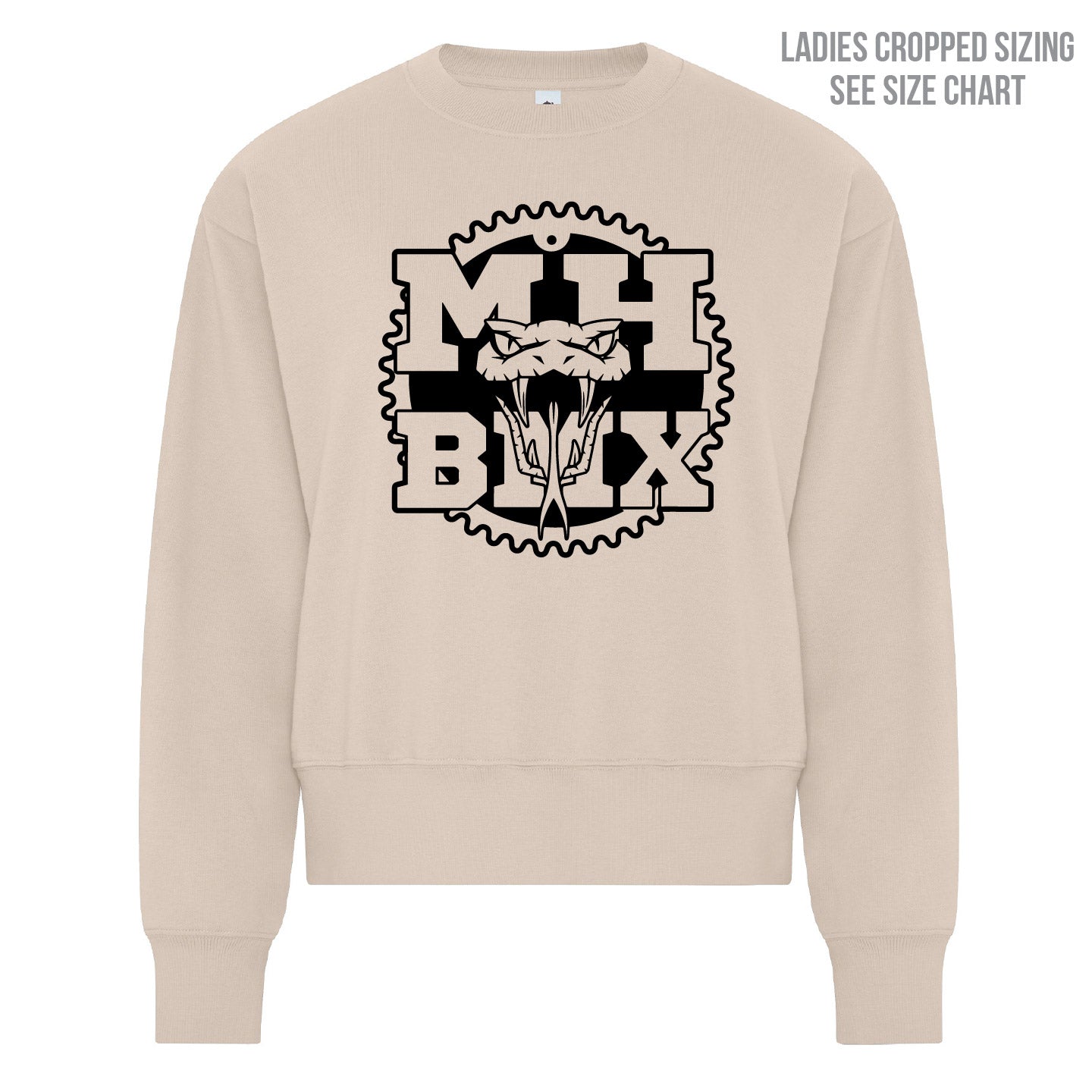 MH BMX LADIES Cropped Sweatshirt (BMXT004-KOI2240L)