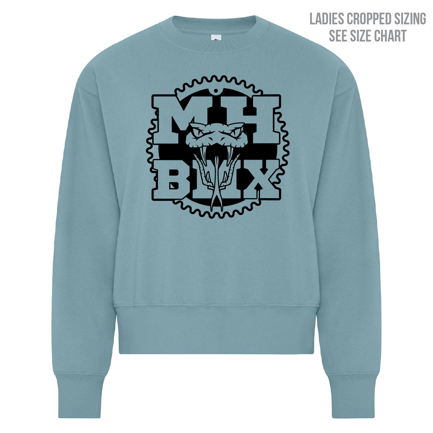 MH BMX LADIES Cropped Sweatshirt (BMXT004-KOI2240L)