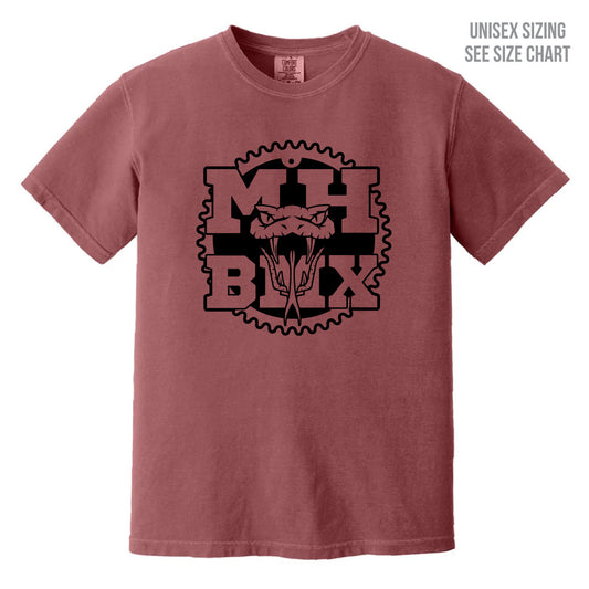 MH BMX Retro Dyed Unisex Ringspun T-Shirt (BMXT004-1717)