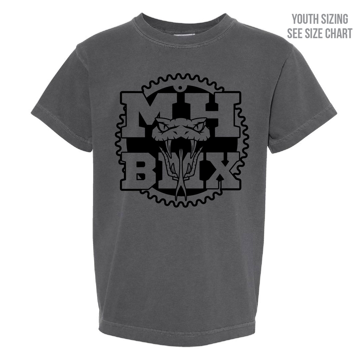 MH BMX Retro Dyed YOUTH Ringspun T-Shirt (BMXT004-9018)