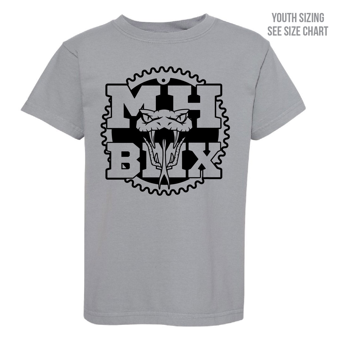 MH BMX Retro Dyed YOUTH Ringspun T-Shirt (BMXT004-9018)