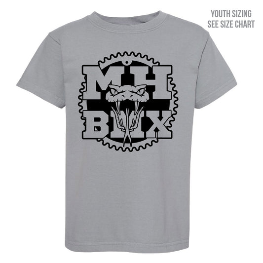 MH BMX Retro Dyed YOUTH Ringspun T-Shirt (BMXT004-9018)